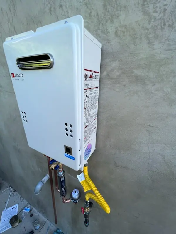 Tankless water heater installation for Zucksville homes
